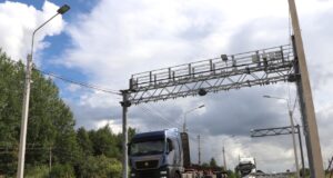 В Пошехонском районе тестируют автоматический пункт весогабаритного контроля