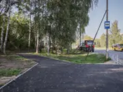 На проспекте имени Генерала Батова в Рыбинске асфальтируют тротуары