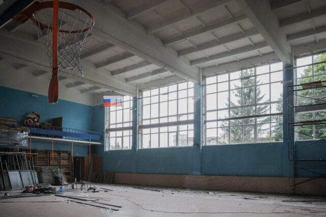 В СК «Метеор» в Рыбинске идет масштабный ремонт