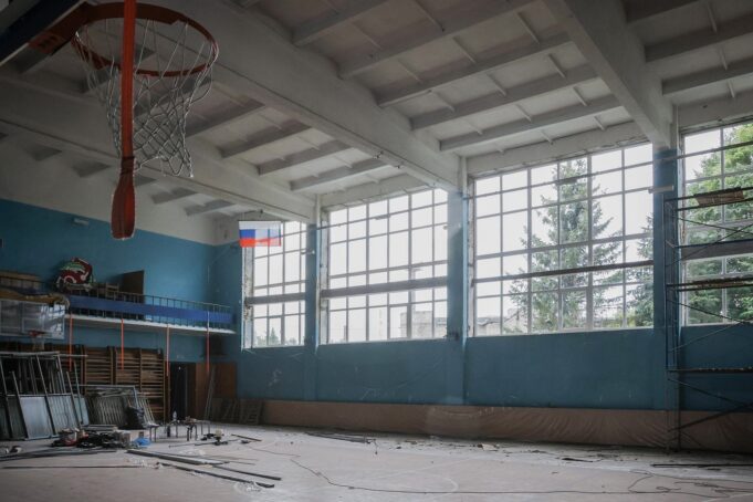 В СК «Метеор» в Рыбинске идет масштабный ремонт