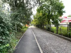 На горе ремонтируют проезд к детскому саду № 63