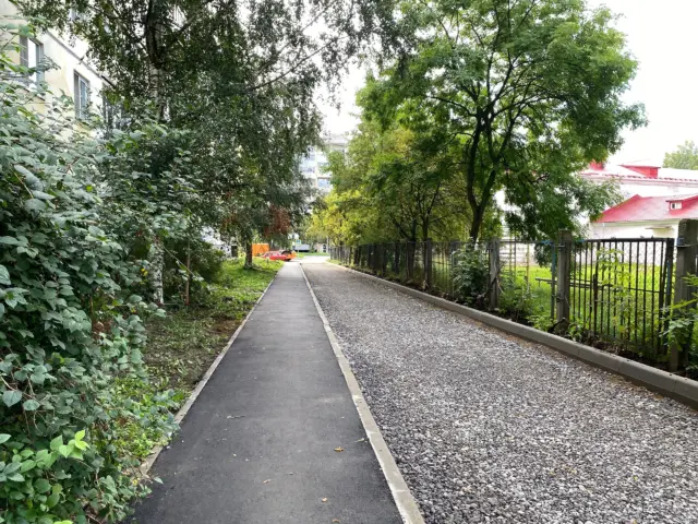 На горе ремонтируют проезд к детскому саду № 63