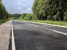 Ремонт дороги на подъезде к Пошехонью со стороны Рыбинска завершили за два месяца