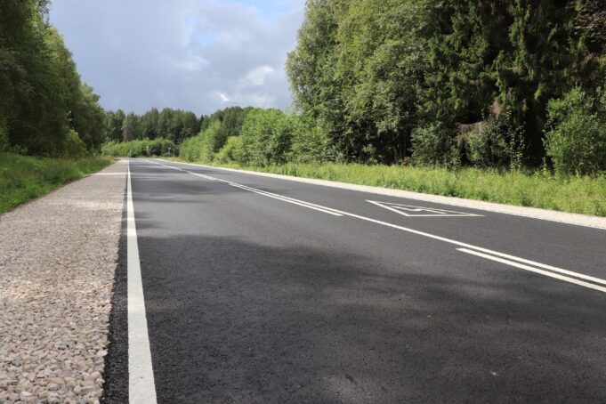 Ремонт дороги на подъезде к Пошехонью со стороны Рыбинска завершили за два месяца