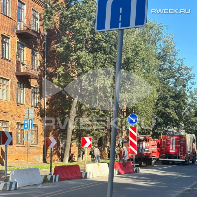 В Рыбинске горело здание, в котором расположен Центр занятости населения