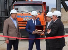 В Данилове запустили новую асфальтосмесительную установку