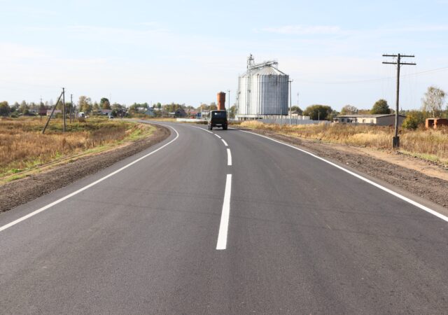 В Ярославской области отремонтированы пять километров трассы Пречистое – Любим – Буй