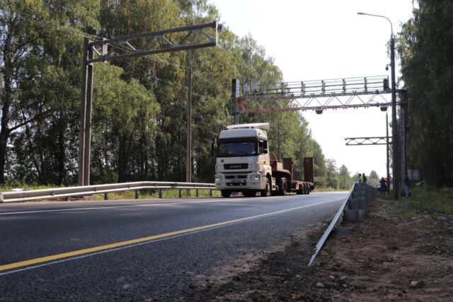 В Брейтовском районе начали тестировать автоматический пункт весогабаритного контроля