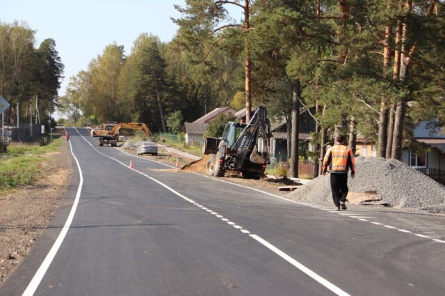 Дорогу в Угличском районе отремонтировали с опережением сроков