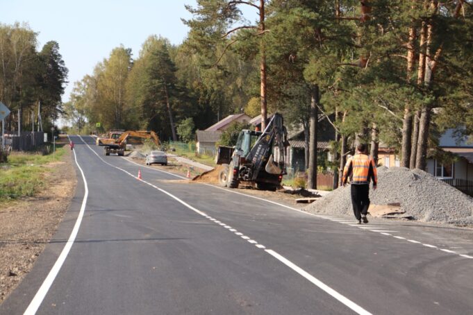 Дорогу в Угличском районе отремонтировали с опережением сроков