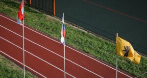 У школы №5 после ремонта открыли обновленную спортивную площадку