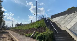 На походах к мосту в Рыбинске оборудуют тротуары