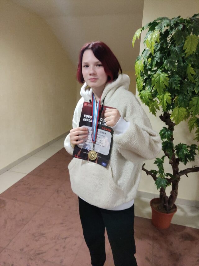 Екатерина Задорожная стала призером турнира по тайскому боксу