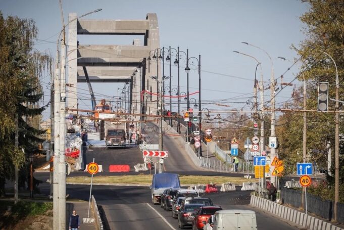 В Рыбинске готовятся к открытию полноценного движения через Волжский мост