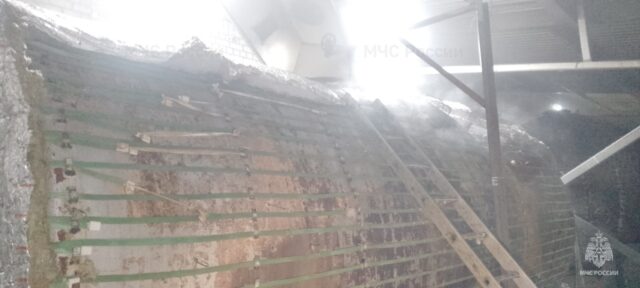 На одном из предприятий Рыбинска случился пожар