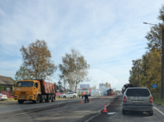 На Переборском тракте приступили к ремонту дорожного полотна