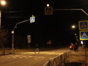 В Ярославской области обустраивают новые проекционные пешеходные переходы