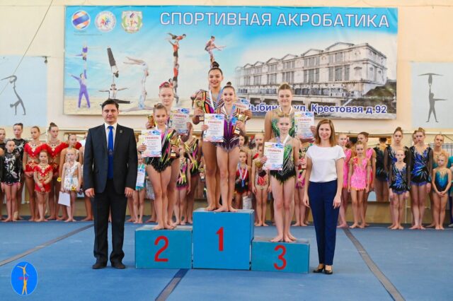 В Рыбинске состоялся турнир по спортивной акробатике на Кубок Ярославской области