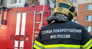 В дачном массиве под Рыбинском возник пожар