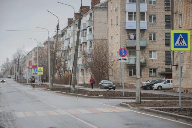 В Рыбинске завершили ремонт улицы Алябьева