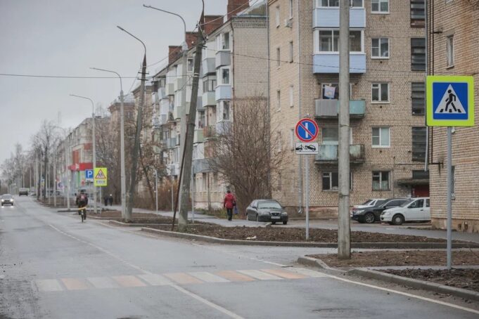 В Рыбинске завершили ремонт улицы Алябьева