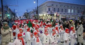 НаШествие Дедов Морозов в Рыбинске будет, но в детском формате