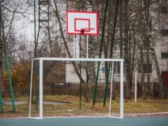 У школы №27 в Рыбинске появилась новая спортивная площадка