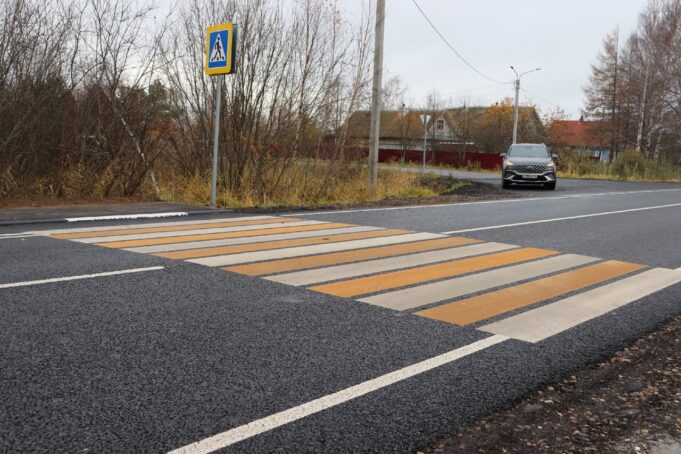 Завершен ремонт дороги от Рыбинска до Пошехонья