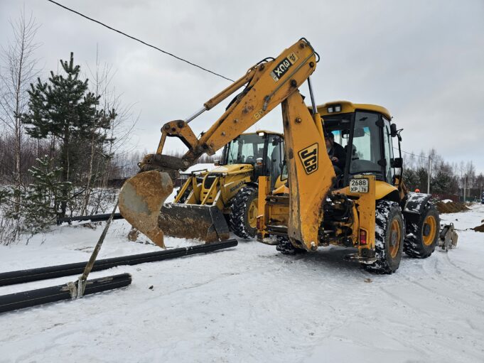 В Ярославской области начато строительство распределительных сетей в четырех деревнях Рыбинского района