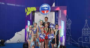 Юные рыбинские спортсмены триумфально выступили на соревнованиях по акробатике