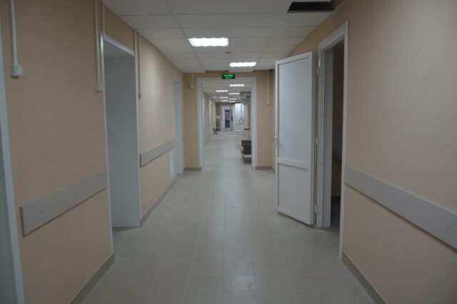 В Рыбинской детской больнице завершается ремонт 3-го этажа стационара