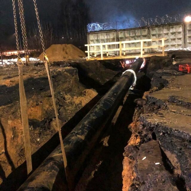 В Переборах выявлен еще один большой дефект на магистральной сети