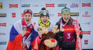 Анастасия Халили и Антон Смольский — лидеры в гонках преследования на Кубке Содружества