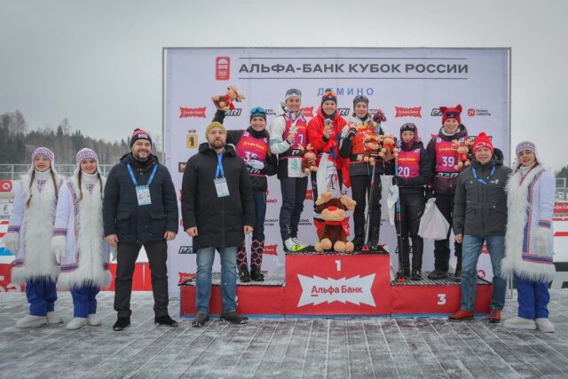 В Рыбинске определились победители спринта 5 этапа Кубка России по биатлону