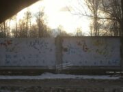 В Ярославле неизвестные осквернили стены Воинского мемориального кладбища