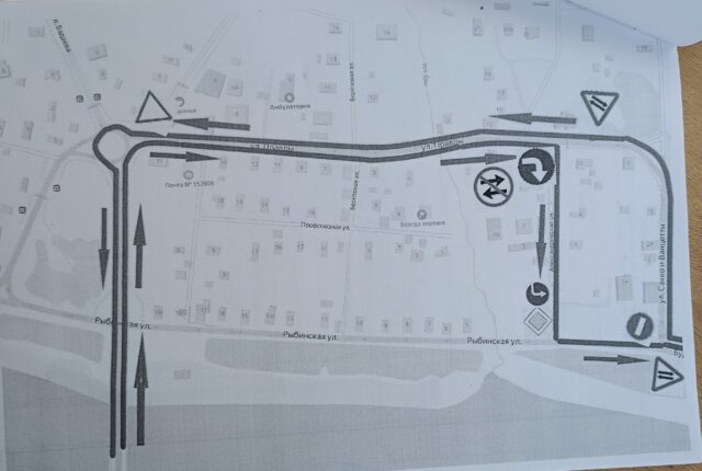 Жители Слипа и Заволжья просят у главы Рыбинска пересмотреть схему движения на мост