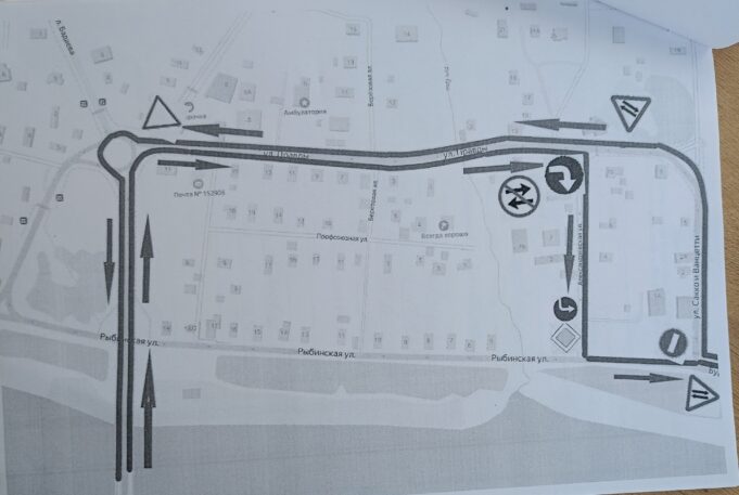 Жители Слипа и Заволжья просят у главы Рыбинска пересмотреть схему движения на мост