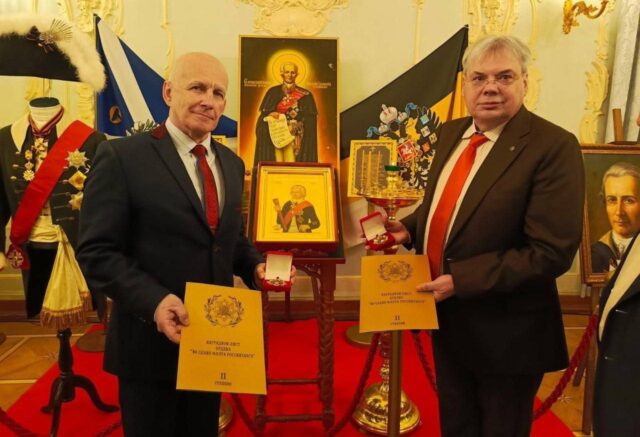 Андрей Родин удостоился ордена «Во славу флота российского» II степени