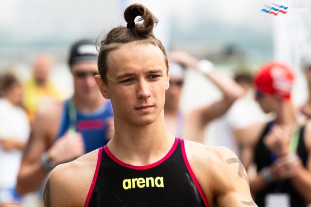 Никита Хотько отличился на 1-ом этапе Кубка России по плаванию