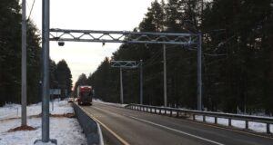 ️В Рыбинском районе начал работу пункт весогабаритного контроля