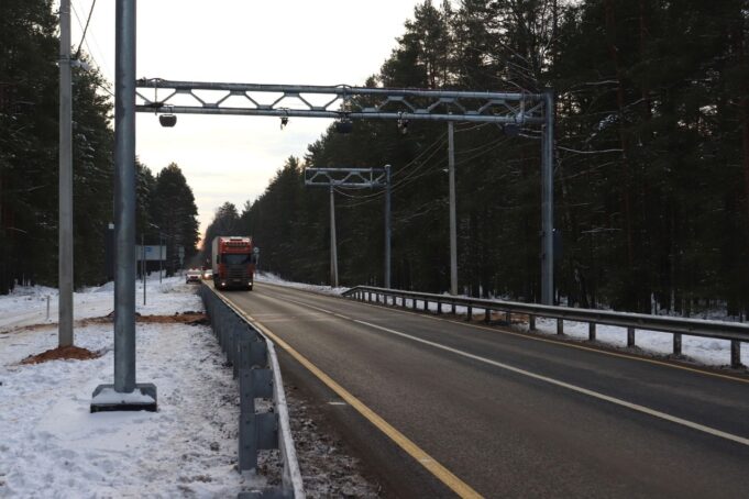 ️В Рыбинском районе начал работу пункт весогабаритного контроля