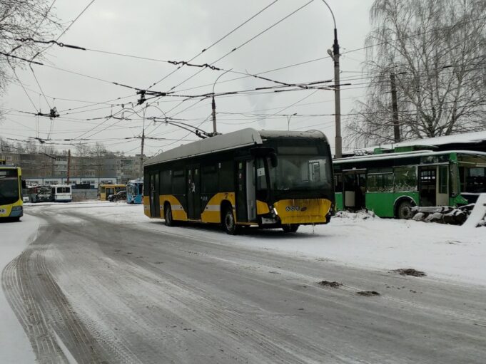 В Рыбинск приехала первая партия новых троллейбусов