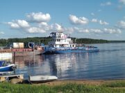 Мышкинская переправа возобновляет свою работу