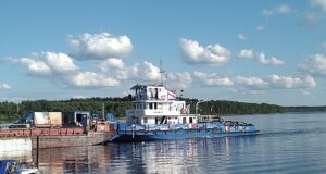 Мышкинская переправа возобновляет свою работу