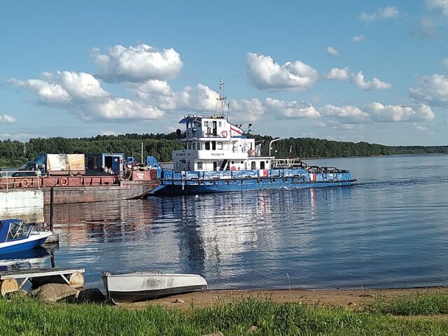 Мышкинская переправа возобновляет свою работу