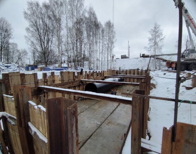 В Рыбинске строят локальные очистные сооружения на левом берегу Волги