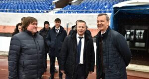 Развитие спортивной инфраструктуры в Ярославской области положительно оценил зампред Совета Федерации РФ Андрей Яцкин