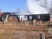 В поселке Песочное в результате пожара погиб мужчина