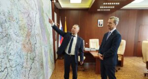 Михаил Евраев и Андрей Яцкин обсудили важные вопросы развития Ярославской области