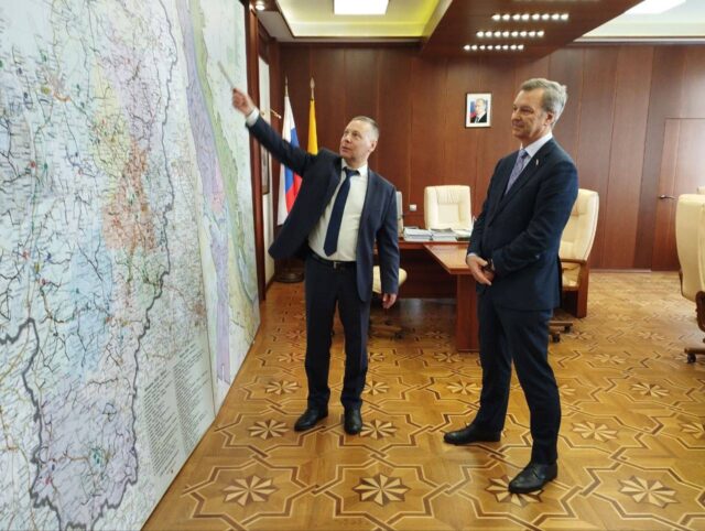 Михаил Евраев и Андрей Яцкин обсудили важные вопросы развития Ярославской области